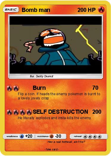 Pokemon Bomb man