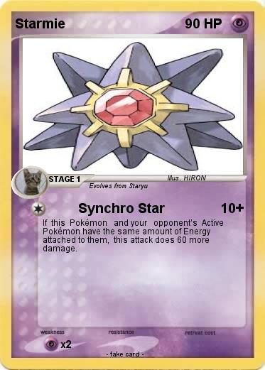 Pokemon Starmie