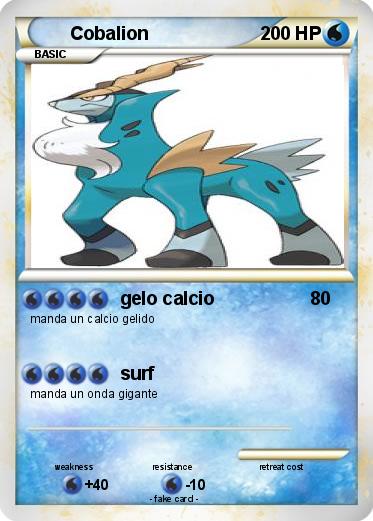Pokemon Cobalion