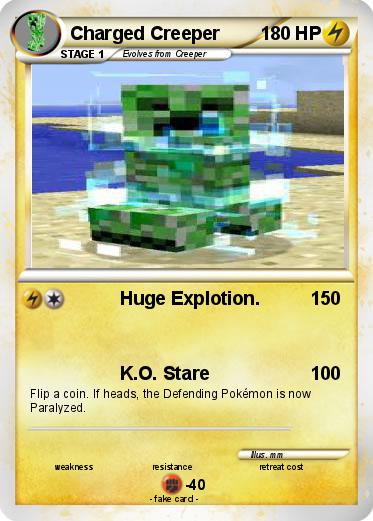 Pokemon Charged Creeper