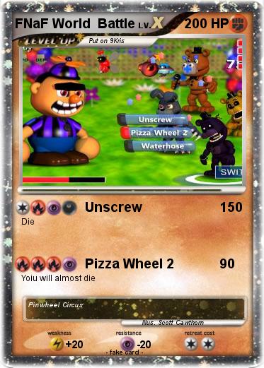Pokemon FNaF World  Battle