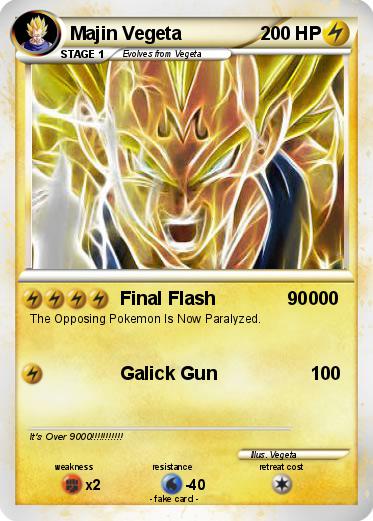 Pokemon Majin Vegeta