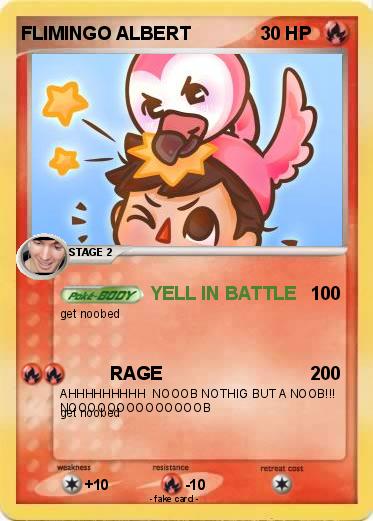 Pokemon FLIMINGO ALBERT