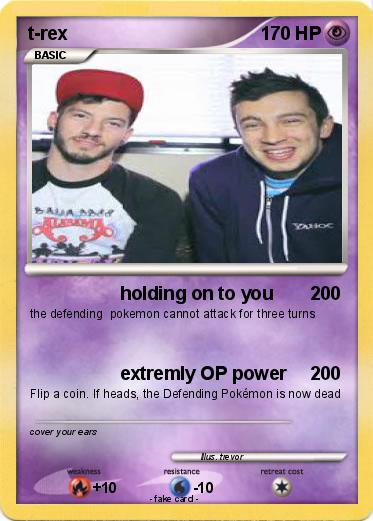 Pokemon t-rex