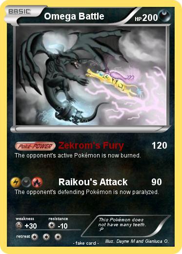 Pokemon Omega Battle