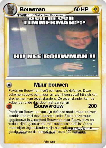 Pokemon Bouwman