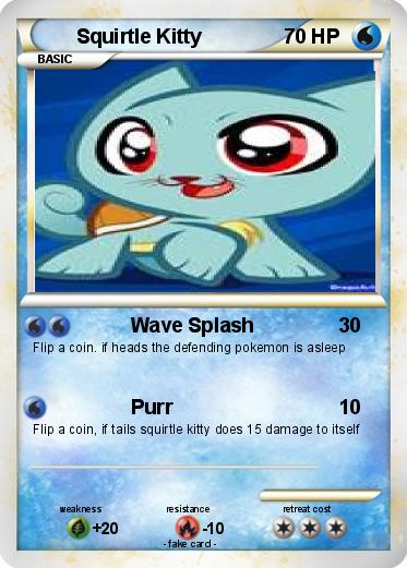 Pokemon Squirtle Kitty