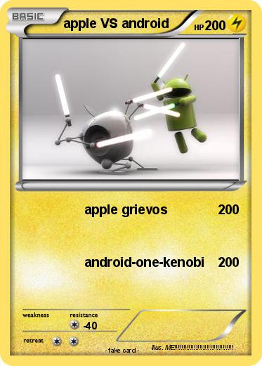 Pokemon apple VS android