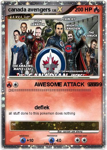 Pokemon canada avengers