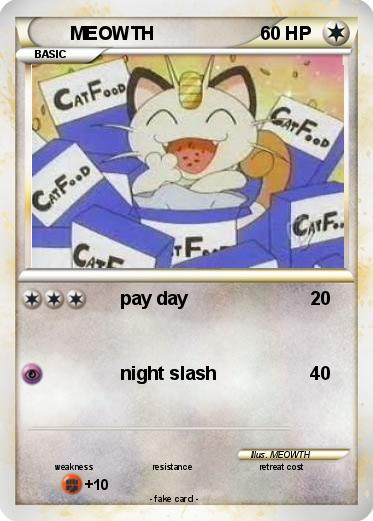 Pokemon MEOWTH