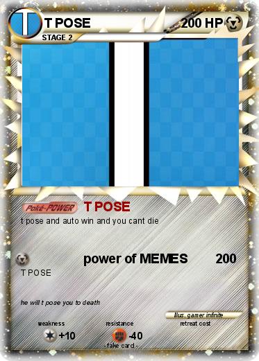 Pokemon T POSE