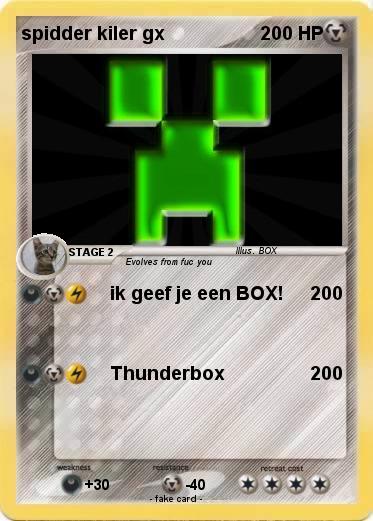 Pokemon spidder kiler gx