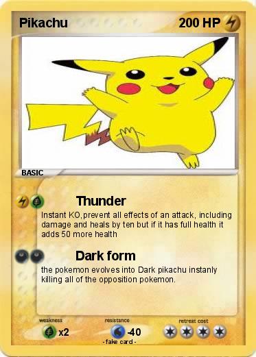 Pokemon Pikachu