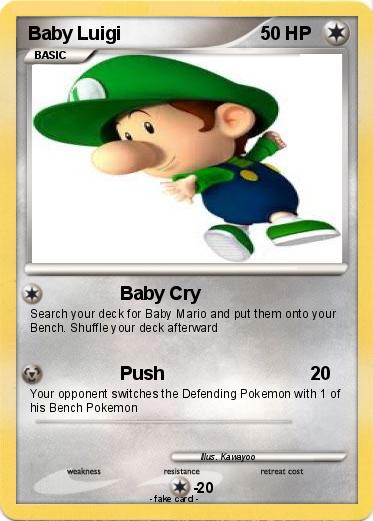 Pokemon Baby Luigi