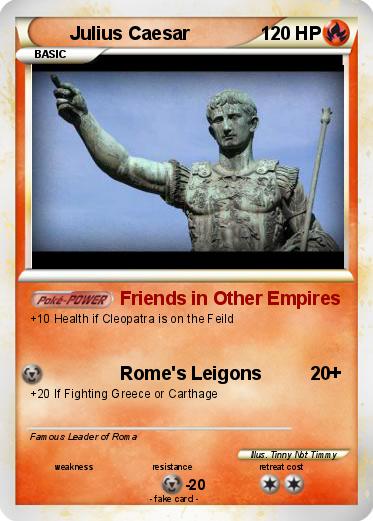 Pokemon Julius Caesar