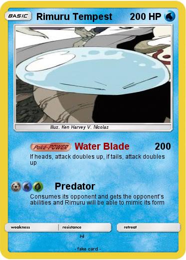 Pokemon Rimuru Tempest
