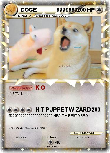 Pokemon DOGE             9999999