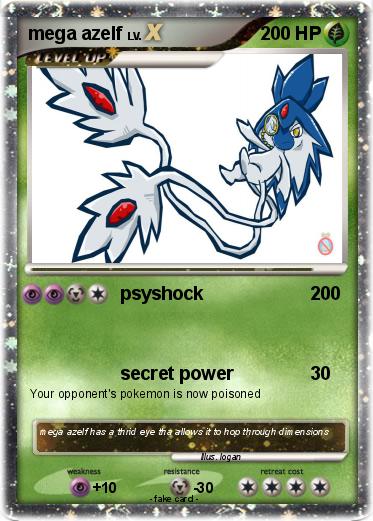 Pokemon mega azelf