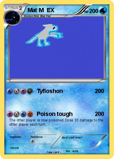 Pokemon Mat M  EX
