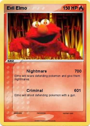 Pokemon Evil Elmo