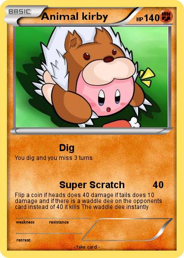 Pokemon Animal kirby