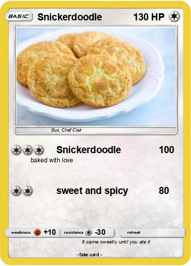 Pokemon Snickerdoodle
