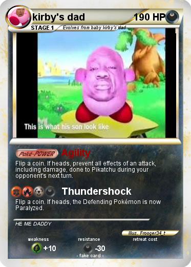 Pokemon kirby's dad