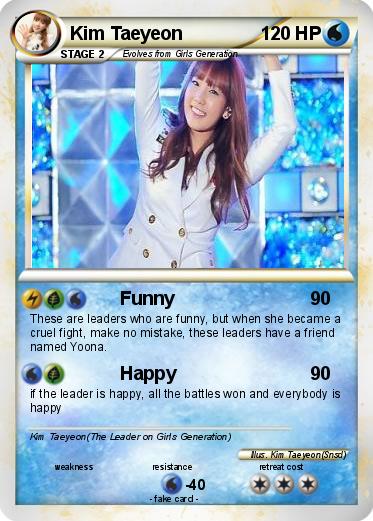 Pokemon Kim Taeyeon