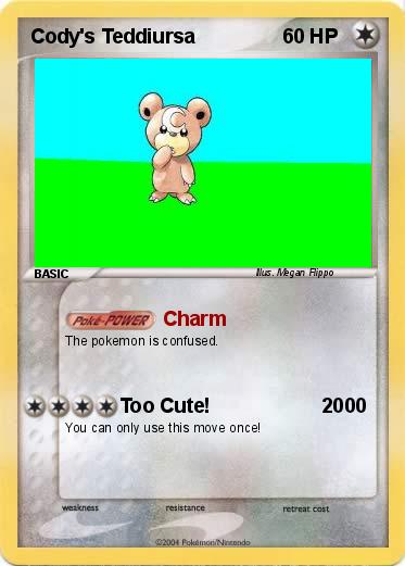 Pokemon Cody's Teddiursa
