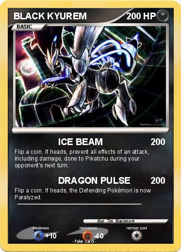 Pokemon BLACK KYUREM