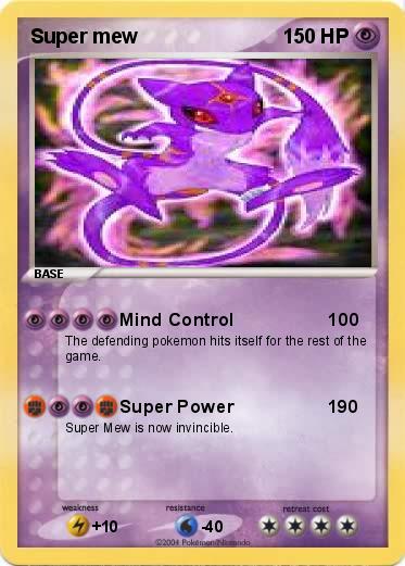 Pokemon Super mew
