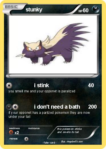 Pokemon stunky