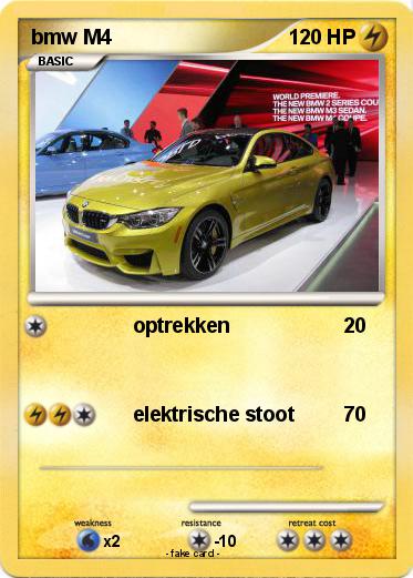 Pokemon bmw M4