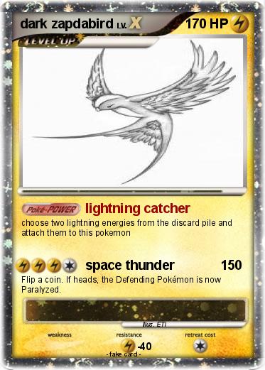 Pokemon dark zapdabird