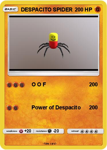 Pokemon DESPACITO SPIDER