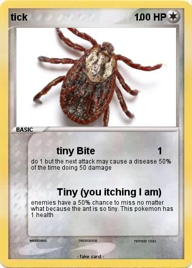Pokemon tick                                           .