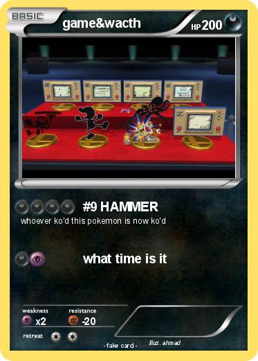 Pokemon game&wacth