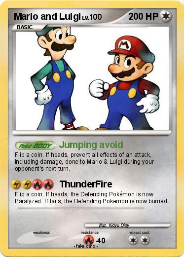 Pokemon Mario and Luigi