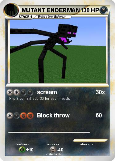 Pokemon MUTANT ENDERMAN