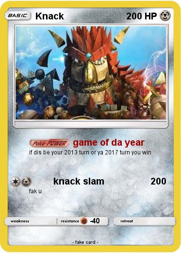 Pokemon Knack