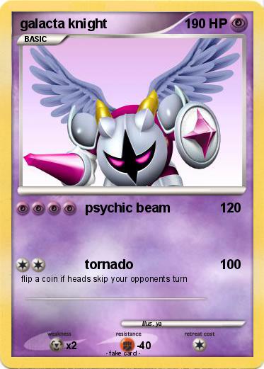 Pokemon galacta knight
