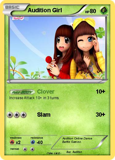 Pokemon Audition Girl