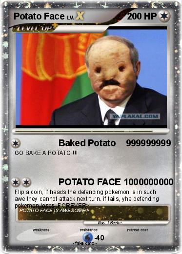 Pokemon Potato Face