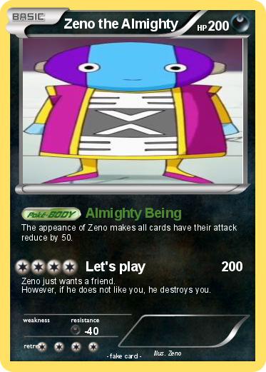 Pokemon Zeno the Almighty