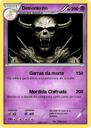 Pokemon Demoniozin