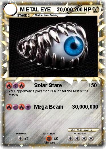 Pokemon M ETAL EYE    30,000,
