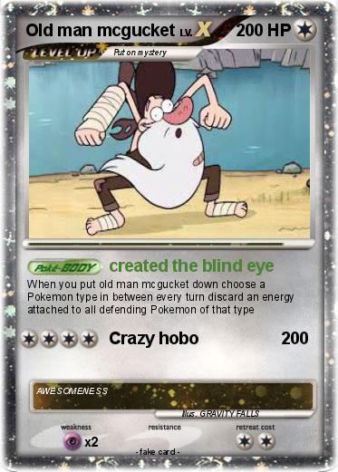 Pokemon Old man mcgucket
