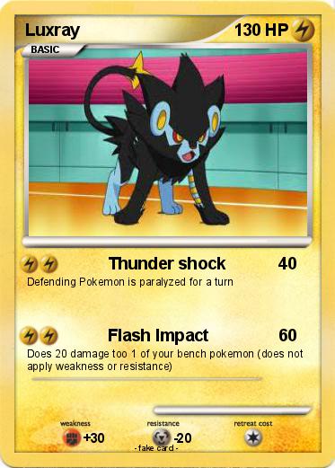 Pokemon Luxray