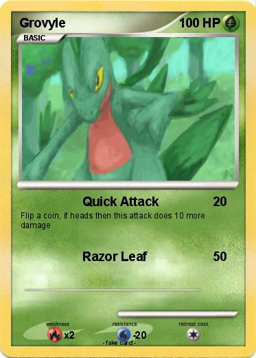 Pokemon Grovyle