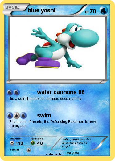 Pokemon blue yoshi